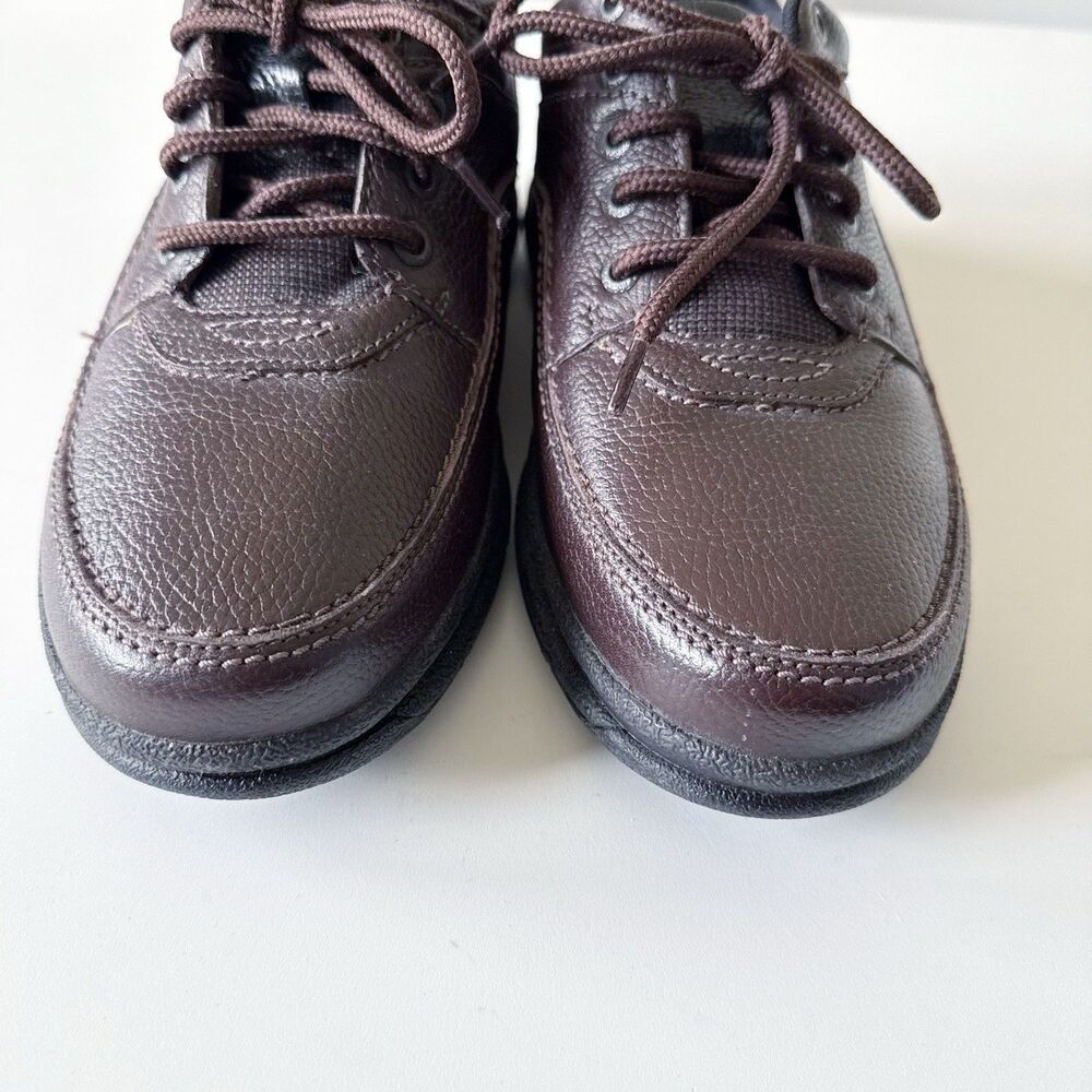 Rockport World Tour Classic Men's 7W Wide Leather Sneakers Comfort Walking Shoes - Picture 3 of 15
